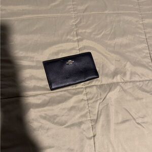 Coach Black Leather Wallet